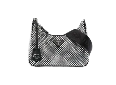 PRADA Prada Re-Edition 2005 Satin Bag "White"