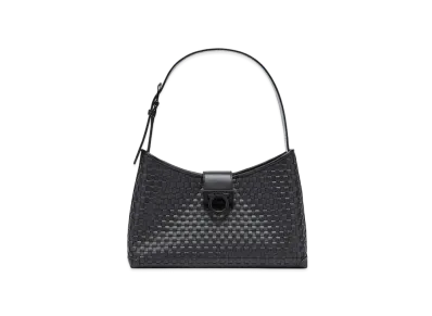 Salvatore Ferragamo Trifolio Shoulder Bag "Black"