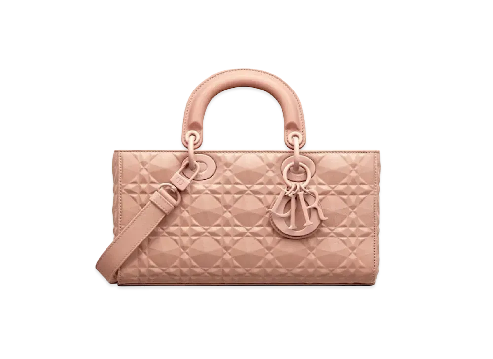 Dior Lady D-Joy Bag Cannage Calfskin "Pink"