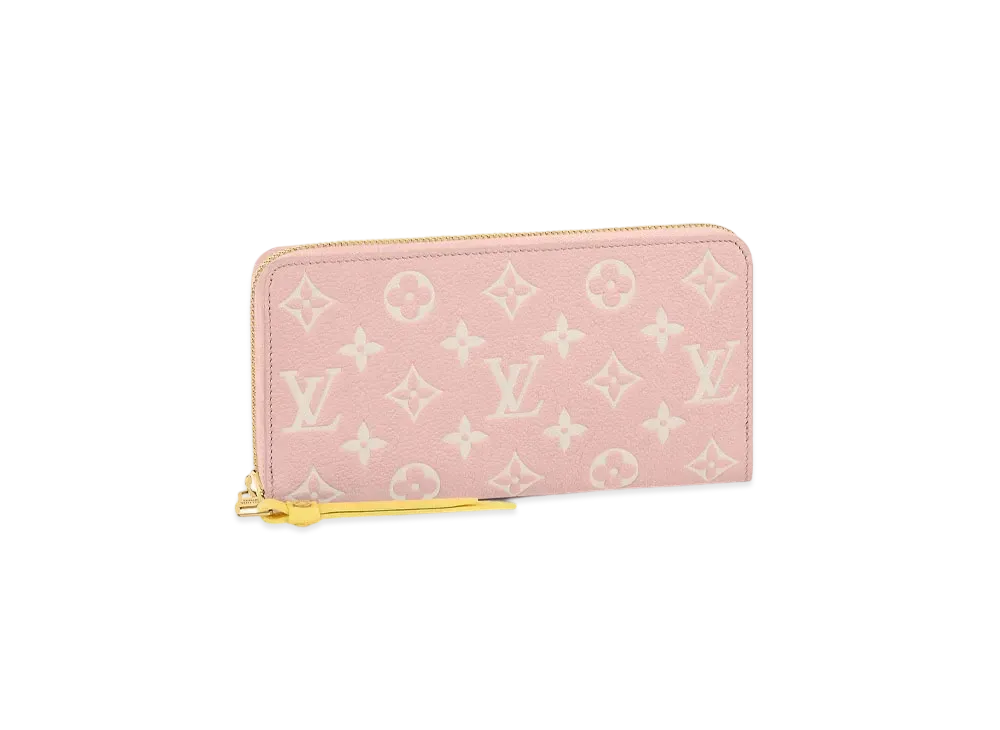 Louis Vuitton Zippy Wallet Monogram Empreinte "Pink"