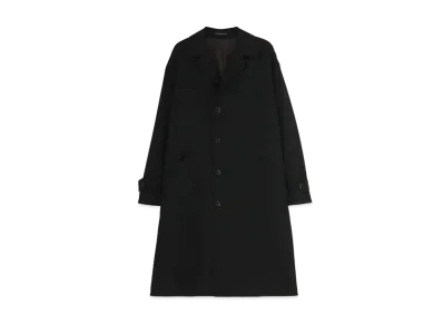 Yohji Yamamoto Y's WOOL GABARDINE 4 POCKET COAT "Black"