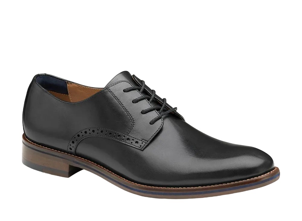 JOHNSTON & MURPHY Conard 2.0 Plain Toe "Black Full Grain" 20-3441