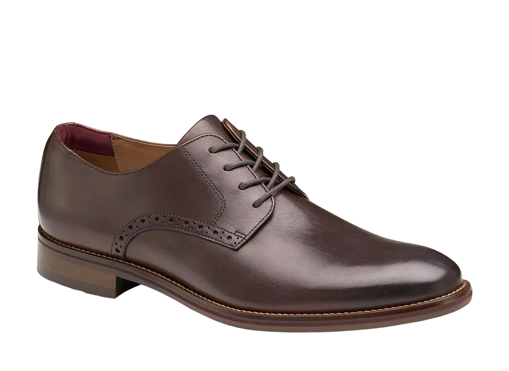 JOHNSTON & MURPHY Conard 2.0 Plain Toe "Mahogany Full Grain" 20-3443
