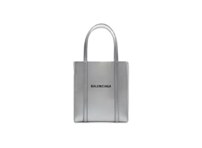 BALENCIAGA Women's Everyday XXS Tote "Silver"