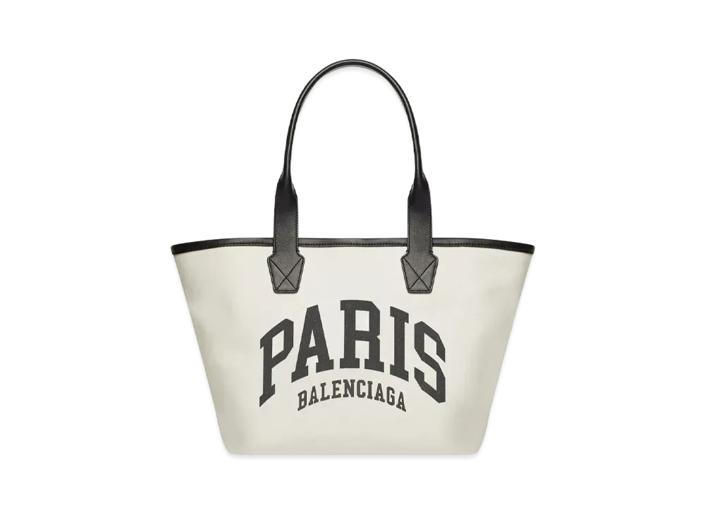 BALENCIAGA Cities Paris Jumbo Small Tote Bag "Beige"