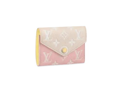 Louis Vuitton Victorine Wallet Monogram Empreinte "Rose Beige"
