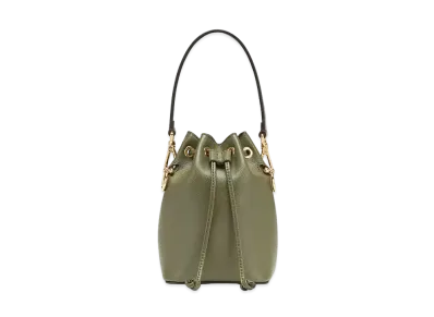 FENDI Mon Tresor Leather Mini-Bag "Green"