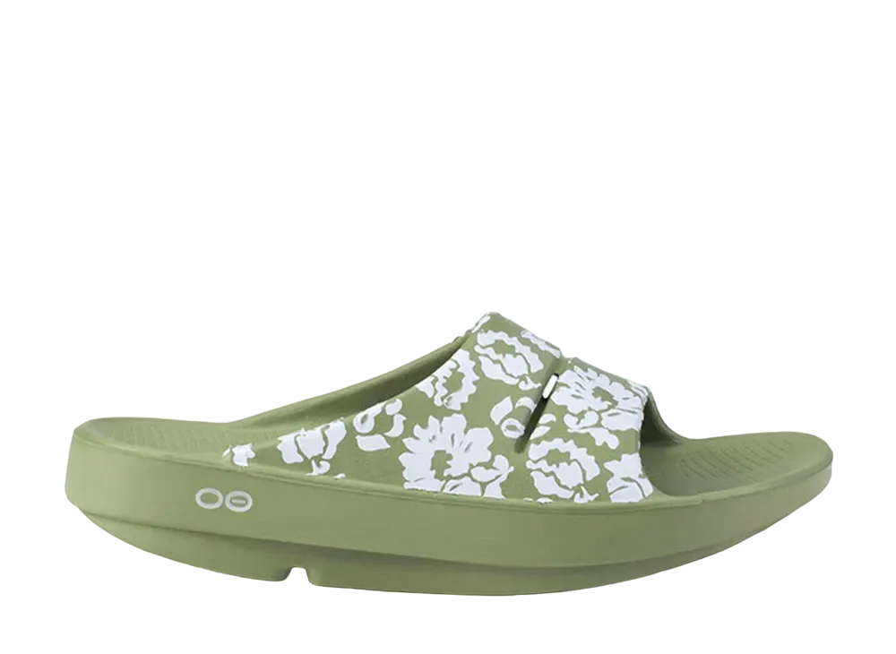 OOFOS OOahh Limited "Sage Tropics"