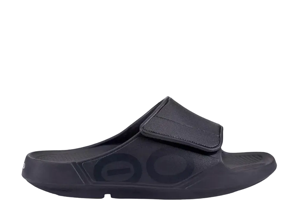 OOFOS OOahh Sport Flex "Black/Matte Black"