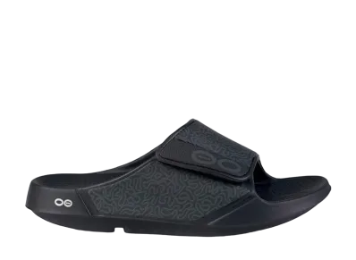 OOFOS OOahh Sport Flex "Black Labyrinth"