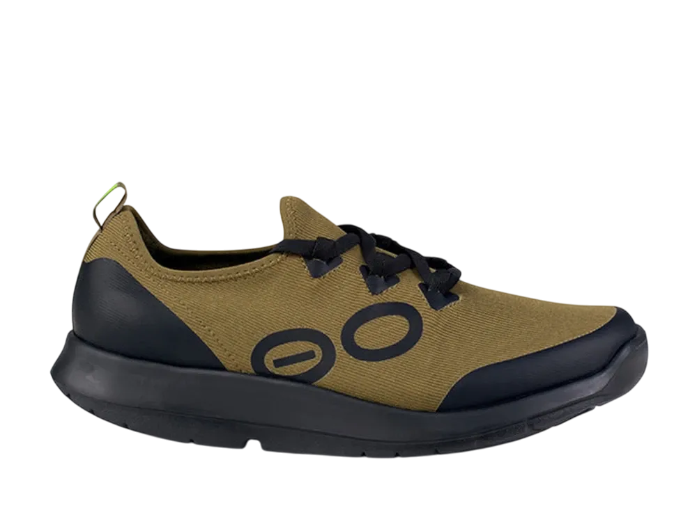 OOFOS OOmg Sport Lace "Black/Tactical Green"