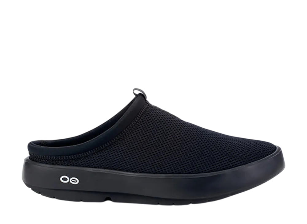 OOFOS OOcoozie Sport Mule "Black/Black"