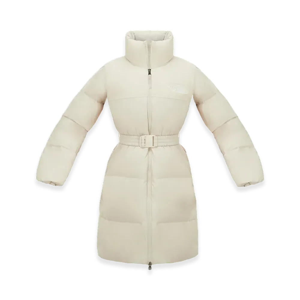 The North Face Nuptse Belted RDS Down Coat - 24FW (W) "Sand Shell"