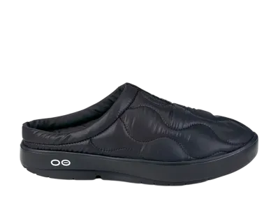 OOFOS Women's OOcoozie Thermo Mule "Black"