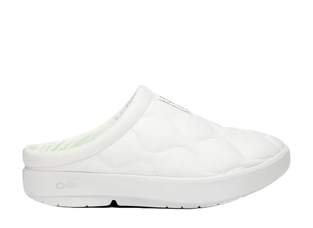 OOFOS Women's WoOOcOOzie Thermo Mule "White/White"