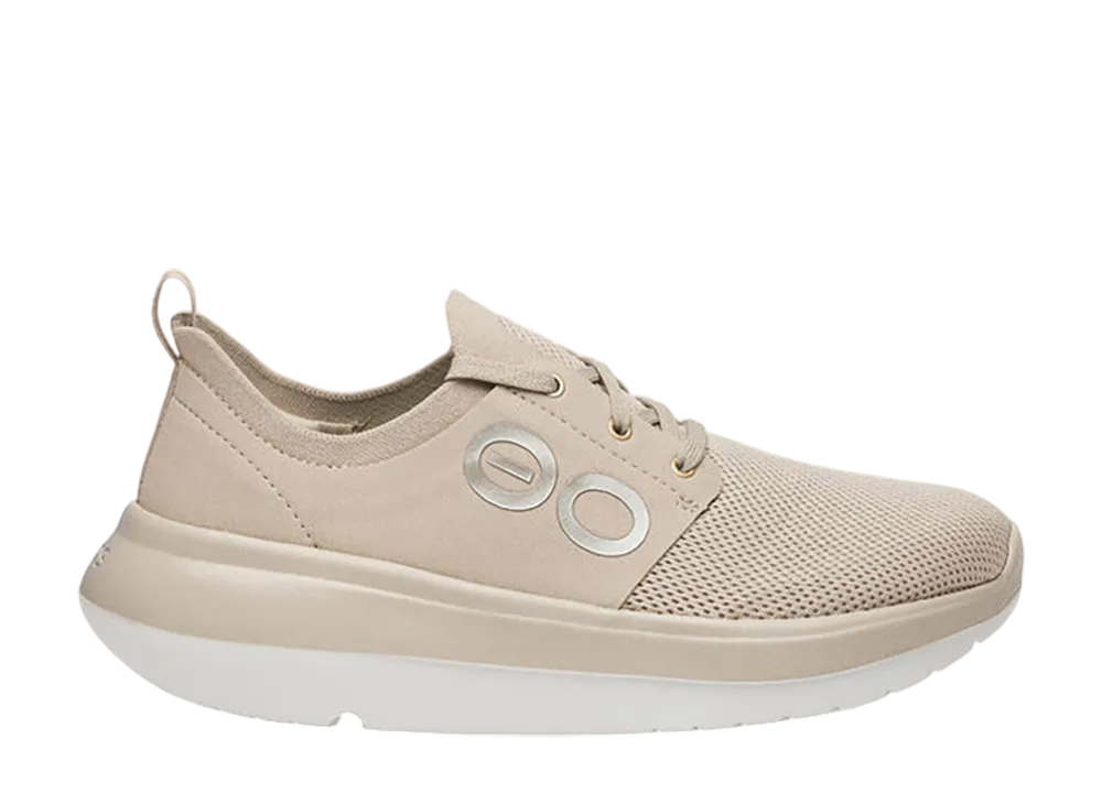 OOFOS Women's OOmy Stride "White/Nomad"