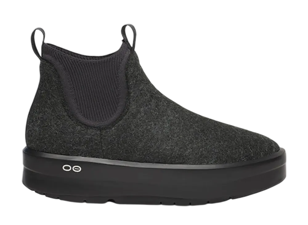 OOFOS Women's OOmega Londoner "Black/Black"