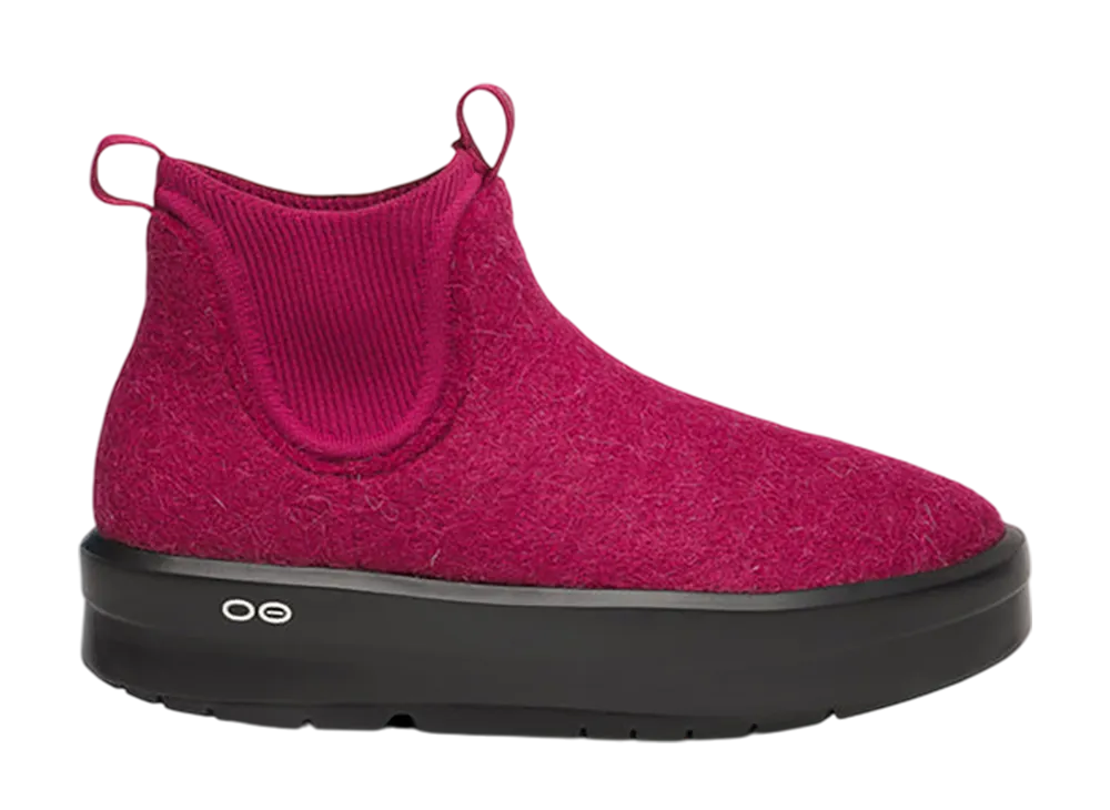 OOFOS Women's OOmega Londoner "Black/Rosebud"
