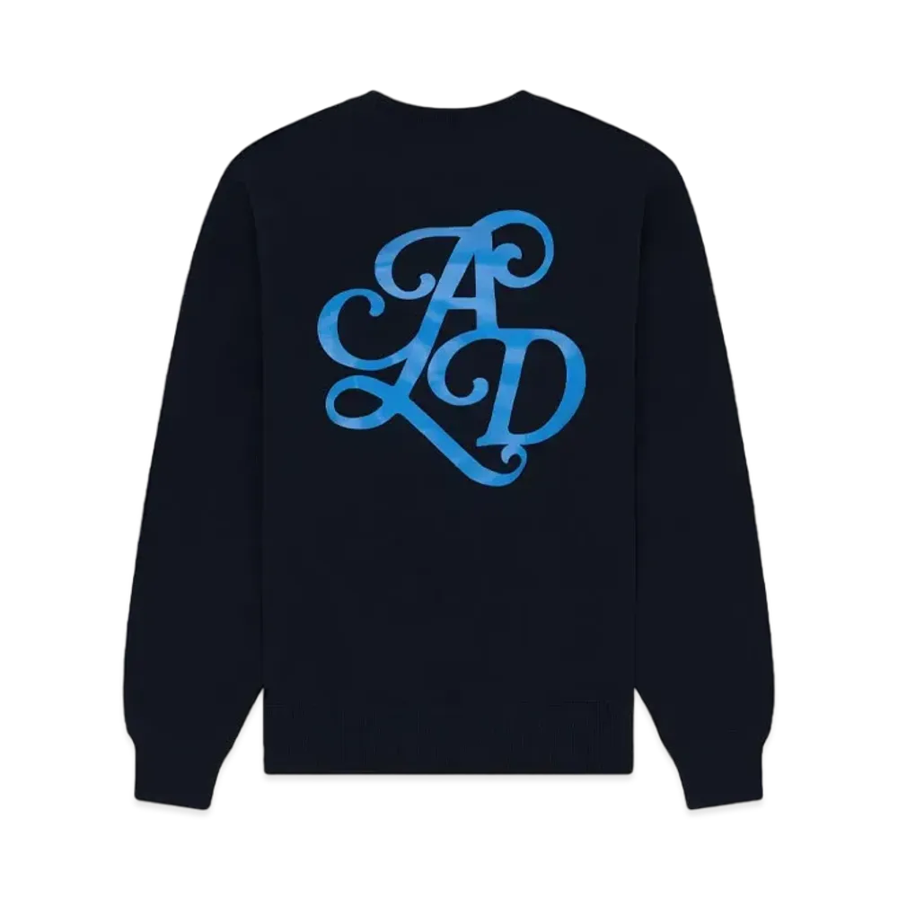Aime Leon Dore Monogram Crewneck Sweatshirt "Navy"