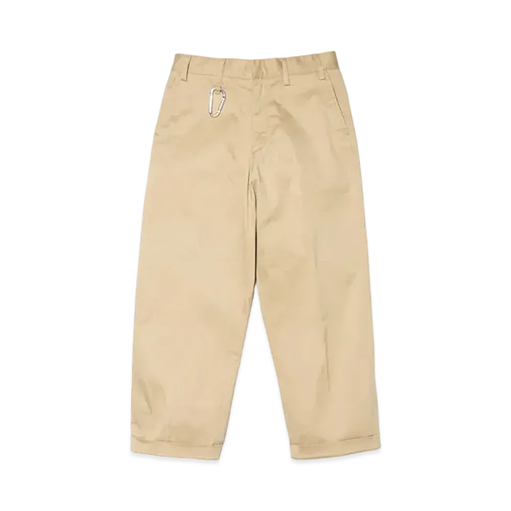HUMAN MADE Wide Cropped Pants "Beige"