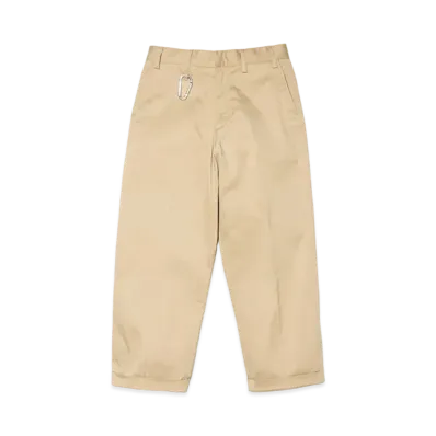 HUMAN MADE Wide Cropped Pants "Beige"