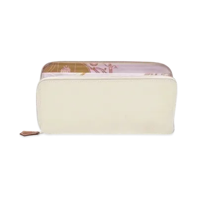 Hermes Azap Silk'In Long Veau Epsom/Silk "Cle/Mauve Pale/Silver"