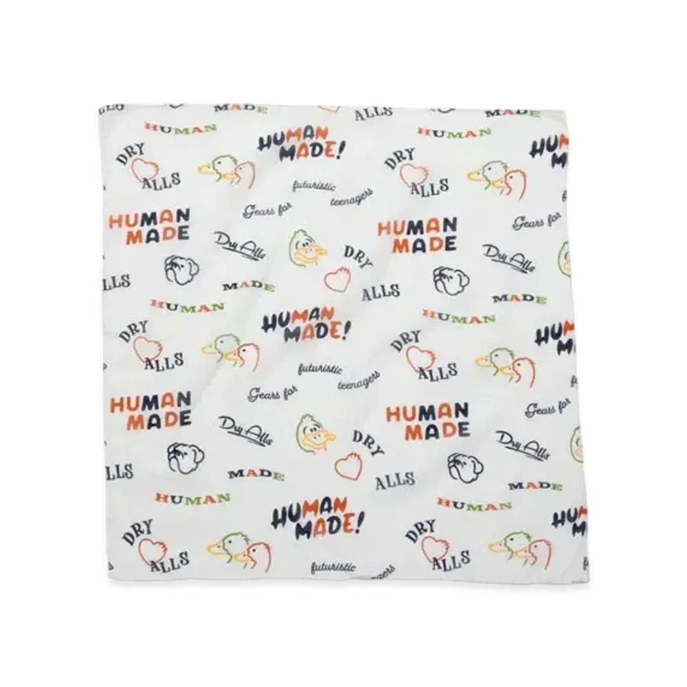 HUMAN MADE Bandana #2 "White"