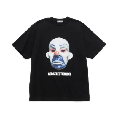 GOD SELECTION XXX x The Dark Knight T-shirt GX-A25-DNST-02 "Black"