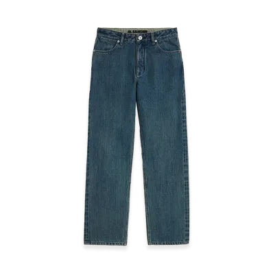 Jil Sander Women's Slim Twist Jeans "Blue"