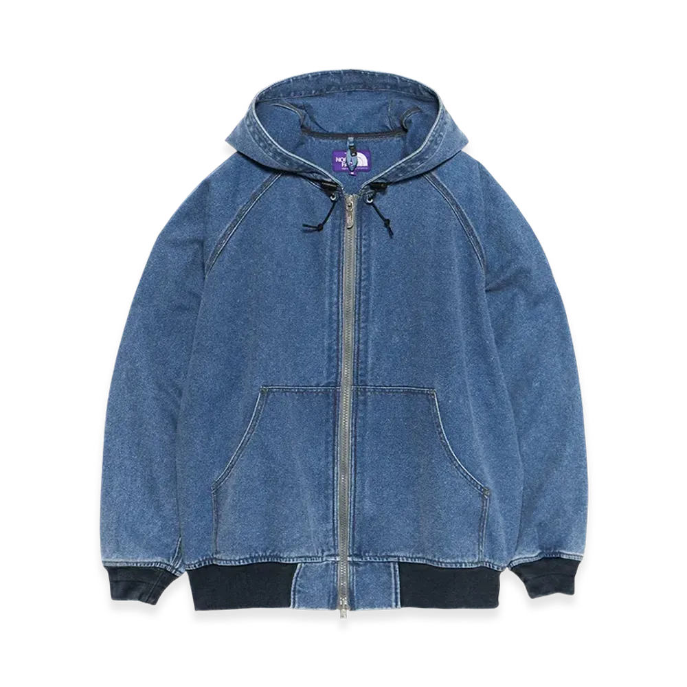 The North Face Purple Label PLAS Indigo Field Parka "Indigo Bleach"