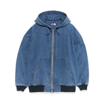 The North Face Purple Label PLAS Indigo Field Parka "Indigo Bleach"