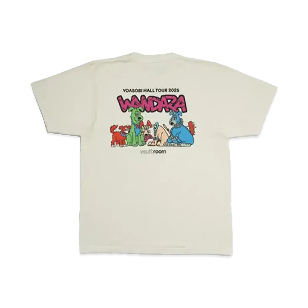 VAULTROOM x YOASOBI "WANDARA" Tee "Off White"