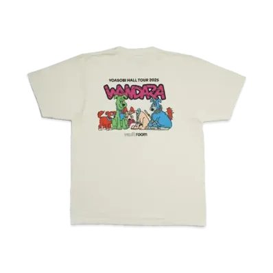 VAULTROOM x YOASOBI "WANDARA" Tee "Off White"