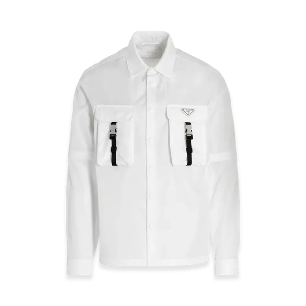 PRADA Re-Nylon Shirt "White"