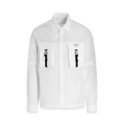 PRADA Re-Nylon Shirt "White"