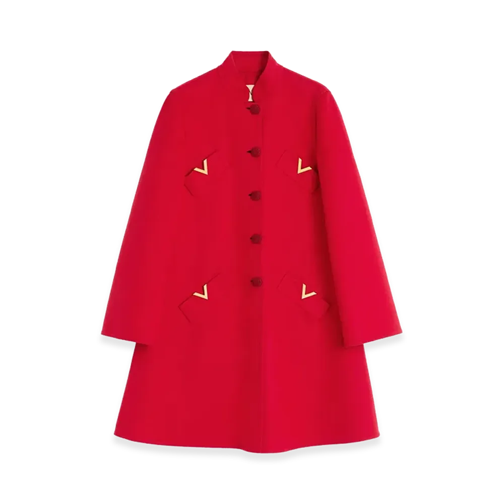 Valentino Garavani Women's Coats "Red"