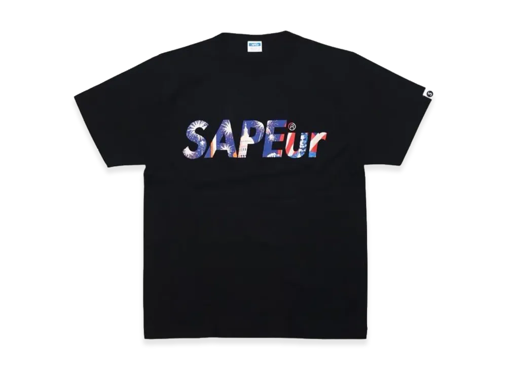 SAPEur Youth Independence Day Logo Tee S/S Tee "Black"