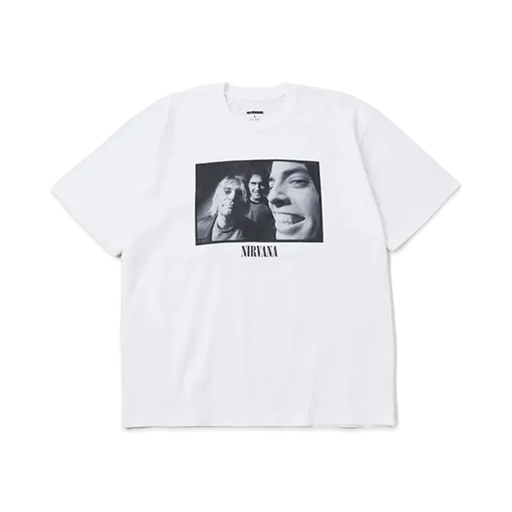 NEIGHBORHOOD x NIRVANA . Tee SS-1 "White"