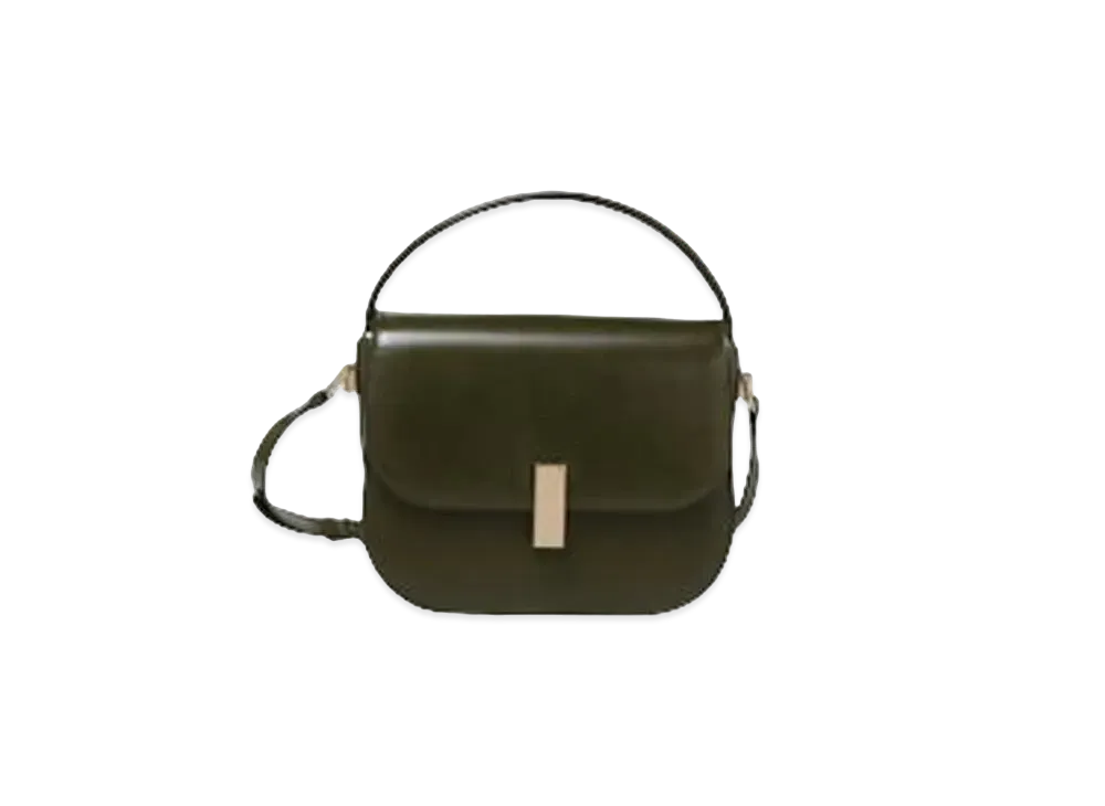 Valextra Iside Crossbody jewel Bag "Military Green"