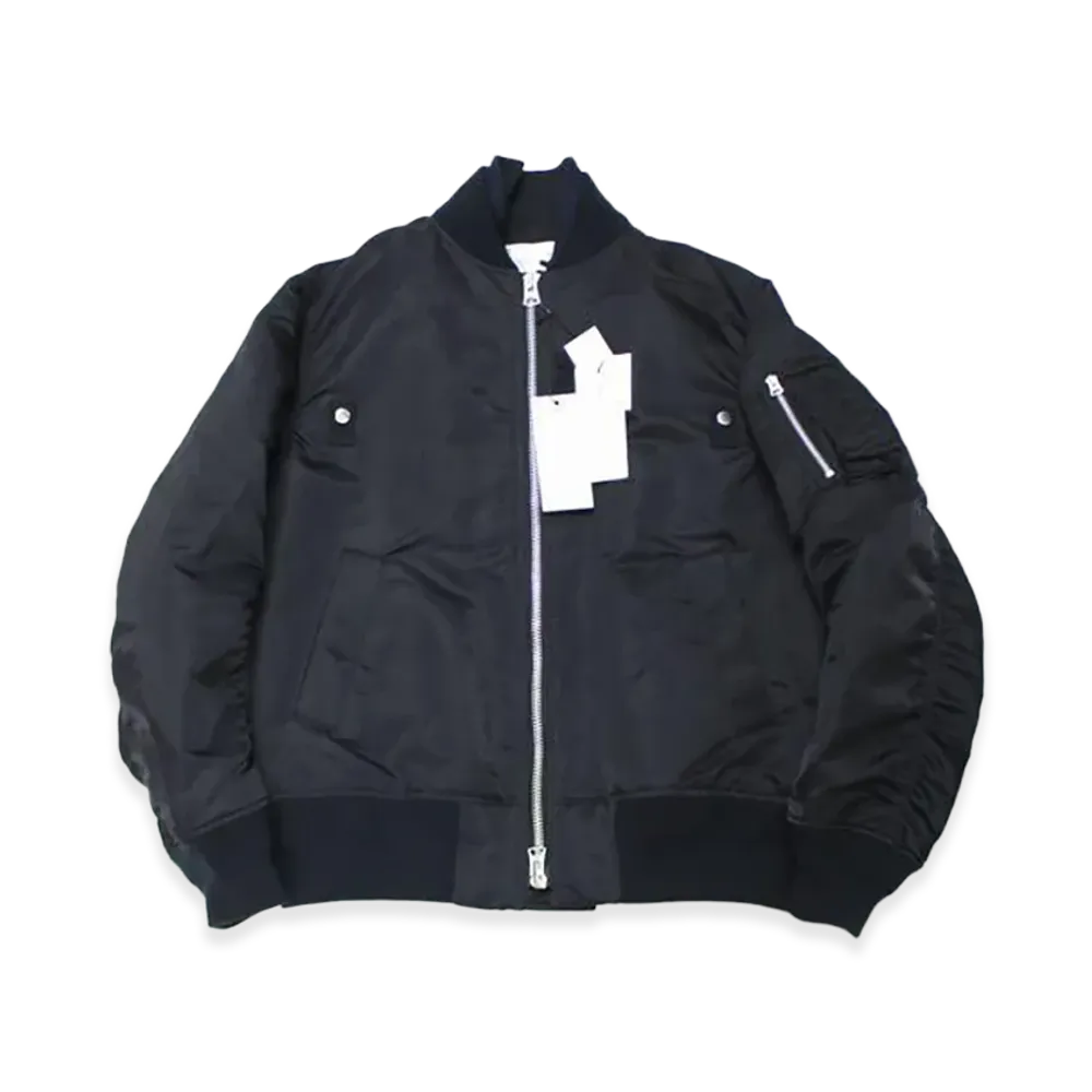 sacai MA-1 Blouson Jacket "Black"