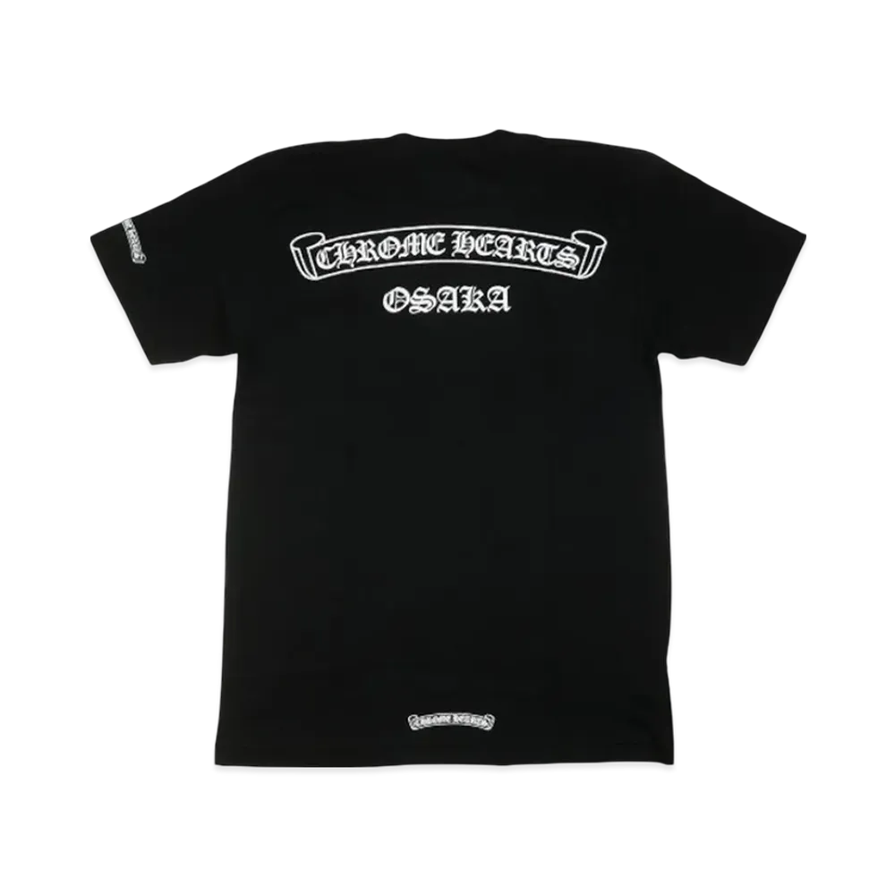Chrome Hearts Osaka Exclusive Scroll S/S T-Shirt "Black"