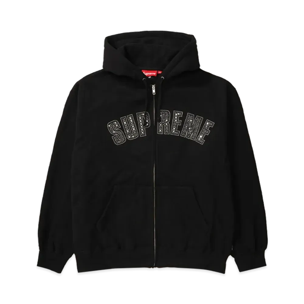 Supreme x B.B. Simon Zip Up Hooded Sweatshirt "Black"