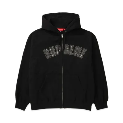 Supreme x B.B. Simon Zip Up Hooded Sweatshirt "Black"