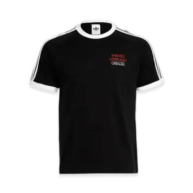 adidas OSK Katakana Graphic T-Shirt (Short Sleeve) "Black"
