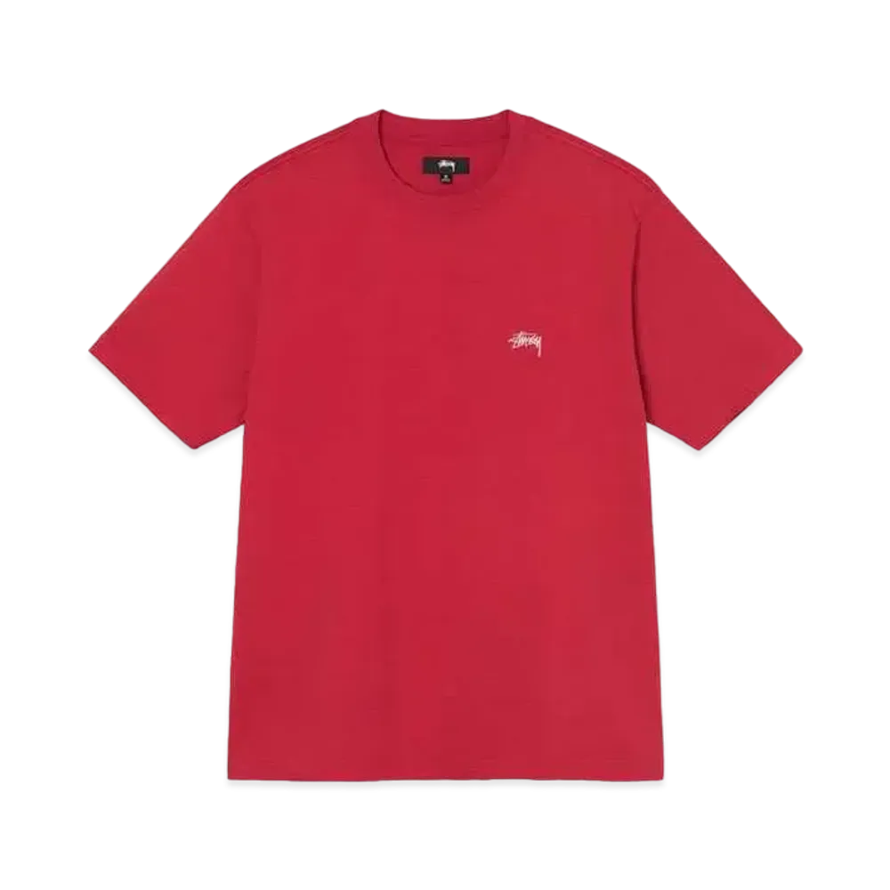 Stussy Stock Logo SS Crew "Red 22"