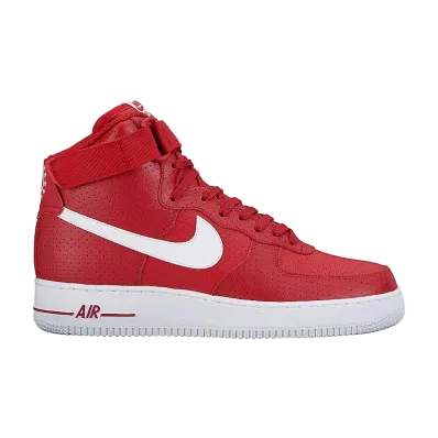 Nike Air Force 1 High "Gym Red Perforated"