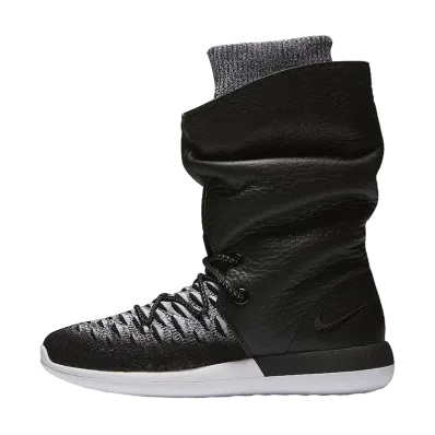 ナイキ ウィメンズ ローシ トゥー フライニット ハイ "ホワイト/ブラック"