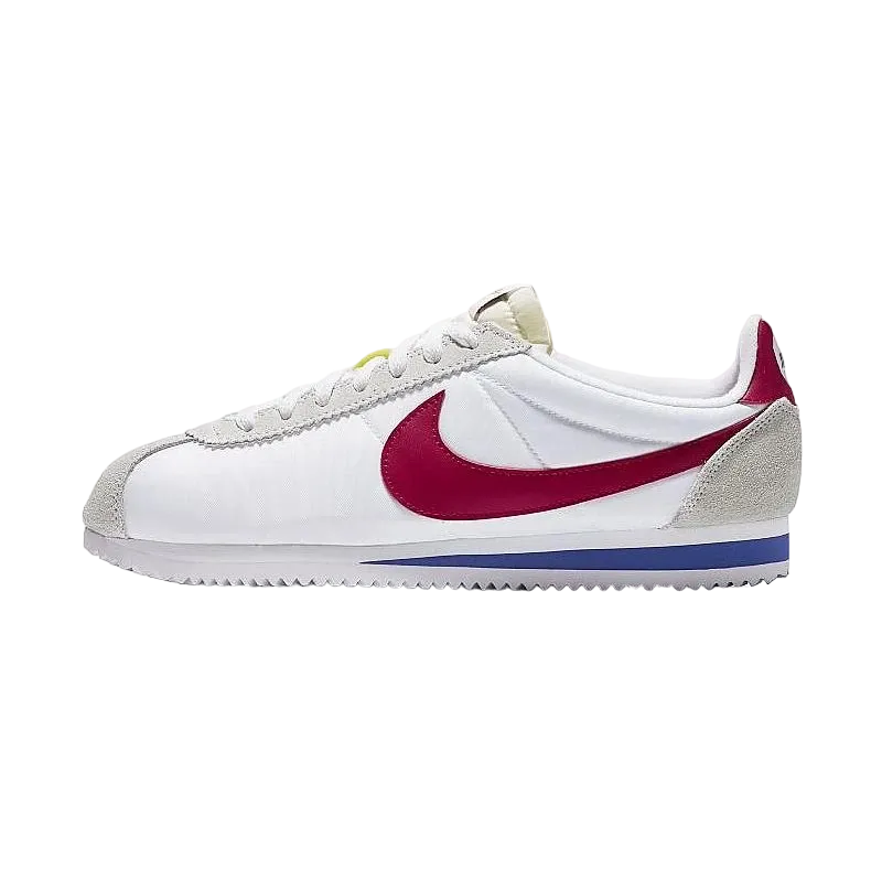 Nike Classic Cortez Nylon Forrest Gump "White/Varstiy Red"