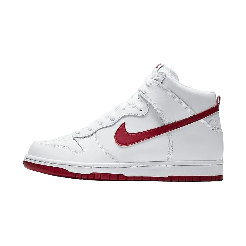 ナイキ  ダンク ハイ "ホワイト/ジムレッド"