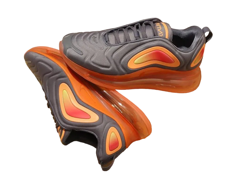 NIKE AIR MAX 720 "BLACK FUEL ORANGE"